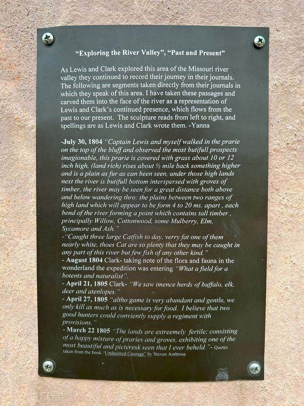 "Exploring the River Valley", "Past and Present" image. Click for full size.