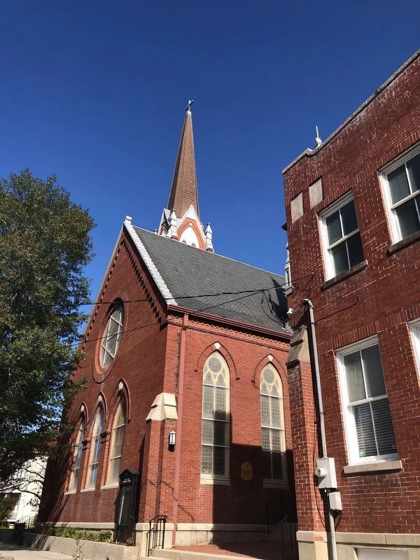 Fifth Avenue United Methodist Church Marker image. Click for full size.