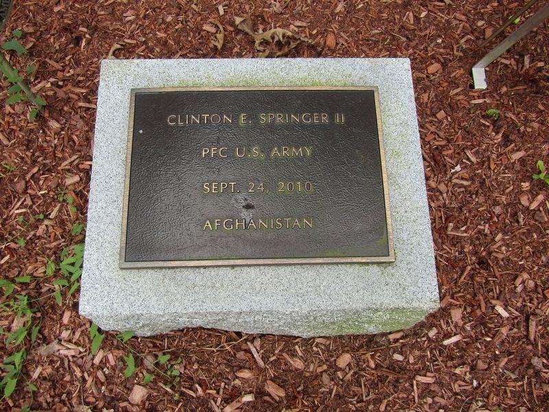 Clinton E. Springer II Marker image. Click for full size.