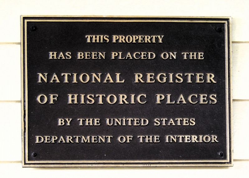 Walter Beauchamp House Marker image. Click for full size.