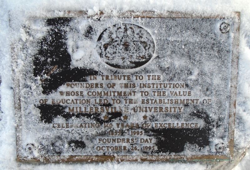 Founders of Millersville University Marker image. Click for full size.