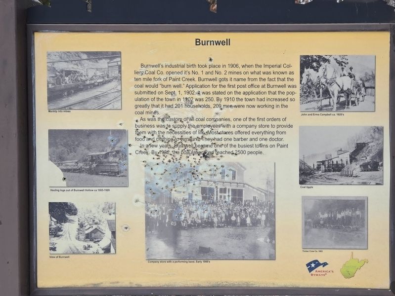 Burnwell Marker image. Click for full size.