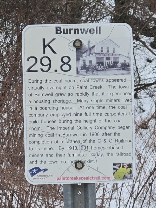 Burnwell Marker image. Click for full size.