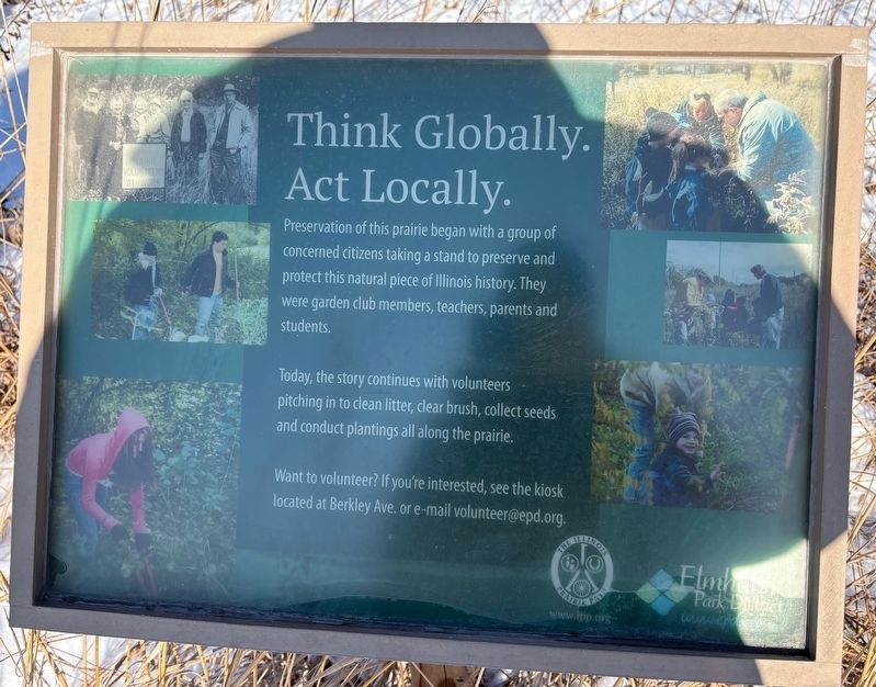 Think Globally. Act Locally. Marker image. Click for full size.