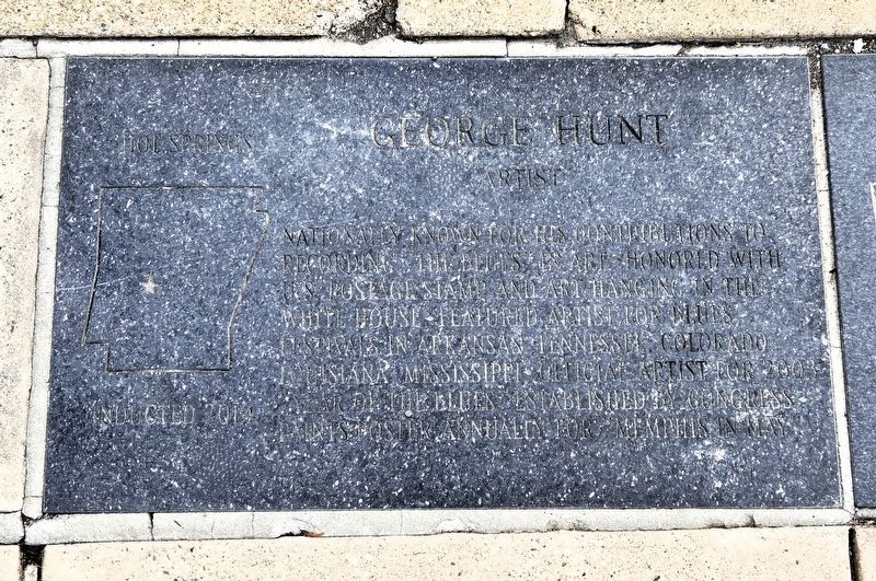 George Hunt Marker image. Click for full size.