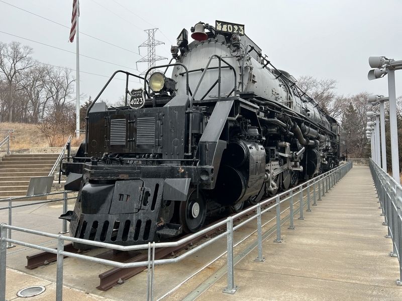"Big Boy" in Kenefick Park image. Click for full size.