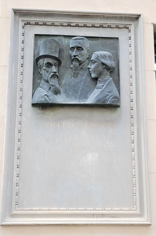 Zambelli Giovanni - Scarsellini Angelo - Canal Bernardo Marker image. Click for full size.