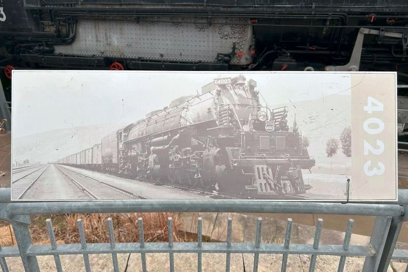 The Big Boy Marker, Right Photo Panel image. Click for full size.