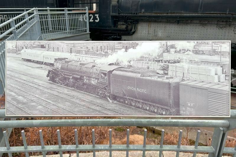 The Big Boy Marker, Left Photo Panel image. Click for full size.