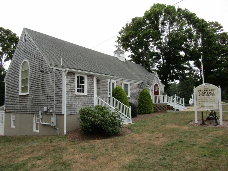 Mashpee Baptist Church. Click for full size. Mashpee Baptist Church image. Click for full size.