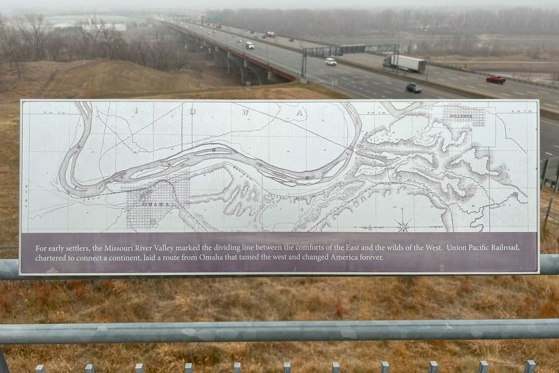 Nearby Union Pacific Railroad Marker image. Click for full size.