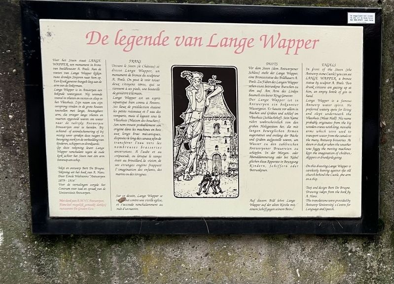 De Legende van Lange Wapper Marker image. Click for full size.