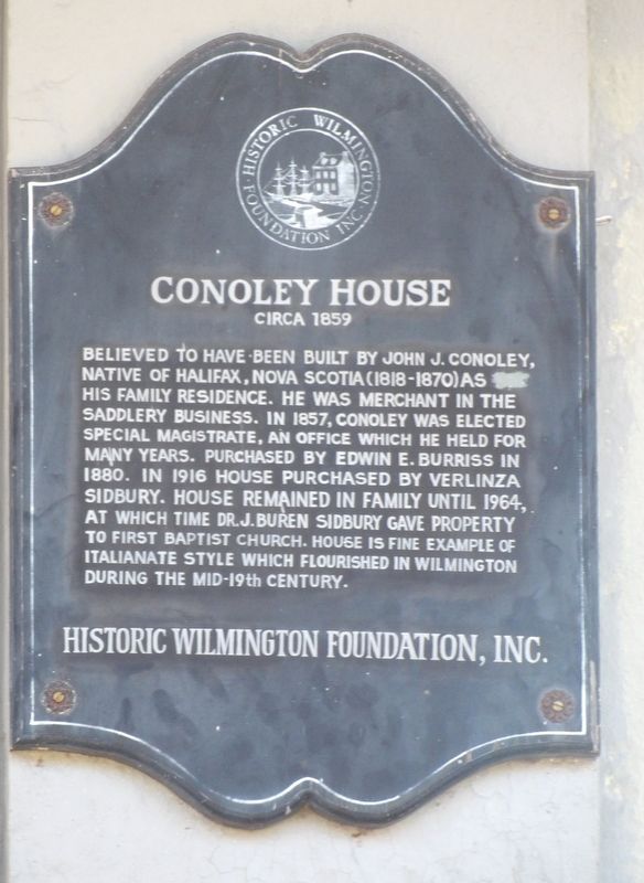 Conoley House Marker image. Click for full size.