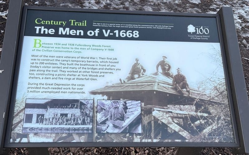 The Men of V-1668 Marker image. Click for full size.