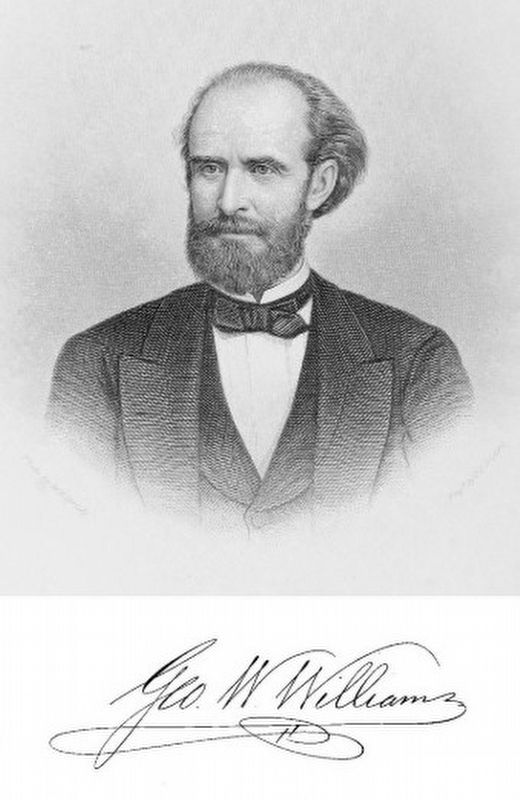 George Washington Williams (1831-1899). Click for full size. George Washington Williams (1831-1899) image. Click for full size.