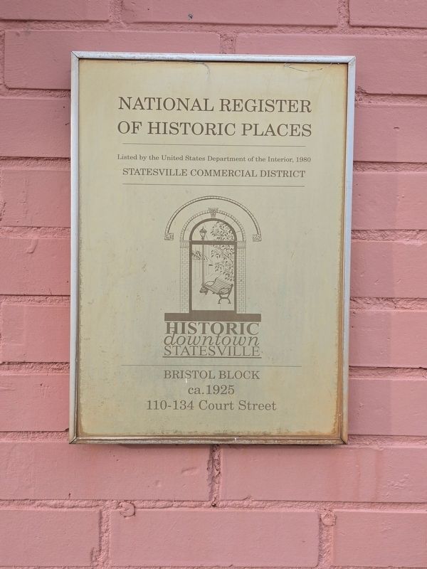 Bristol Block Marker. Click for full size. Bristol Block Marker image. Click for full size.