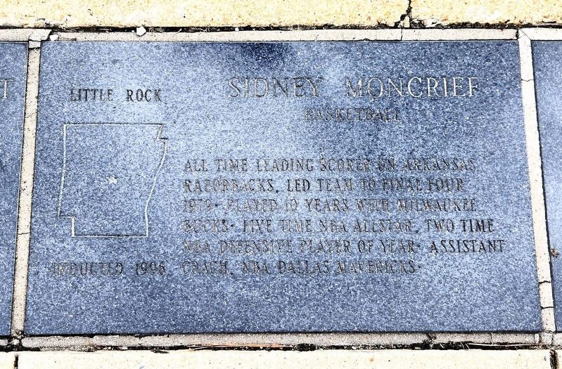 Sidney Moncrief Marker image. Click for full size.
