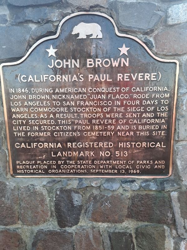 John Brown Marker image. Click for full size.