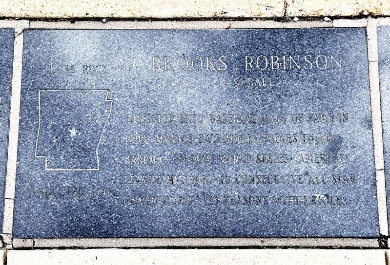 Brooks Robinson Marker image. Click for full size.