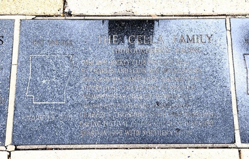 The Cella Family Marker. Click for full size. The Cella Family Marker image. Click for full size.