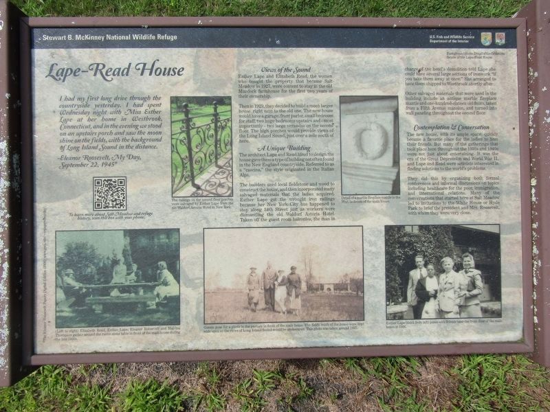 Lape-Read House Marker image. Click for full size.