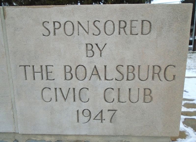 Armed Forces Memorial Sponsor Marker. Click for full size. Armed Forces Memorial Sponsor Marker image. Click for full size.