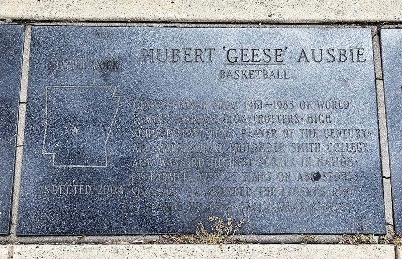 Hubert Geese Ausbie Marker. Click for full size. Hubert Geese Ausbie Marker image. Click for full size.
