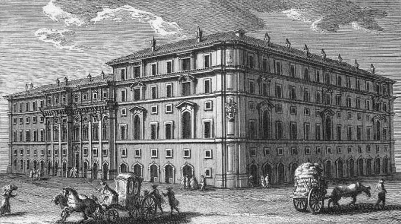 Palace of the Propaganda Fide. Click for full size. Palace of the Propaganda Fide image. Click for full size.