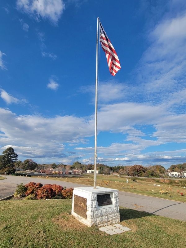 In Memory of All American Veterans Marker image. Click for full size.