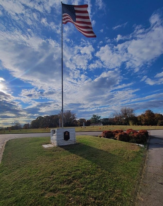 Veterans Memorial Flag image. Click for full size.
