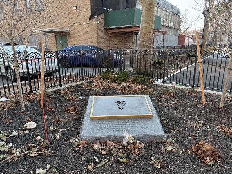 African Burial Ground Reinterment Marker image. Click for full size.