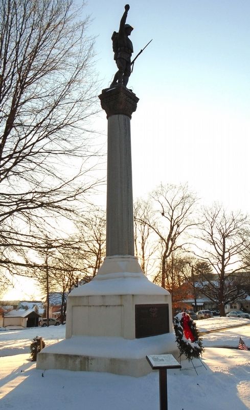 "The Spirit of The American Soldier" Monument and Marker image. Click for full size.