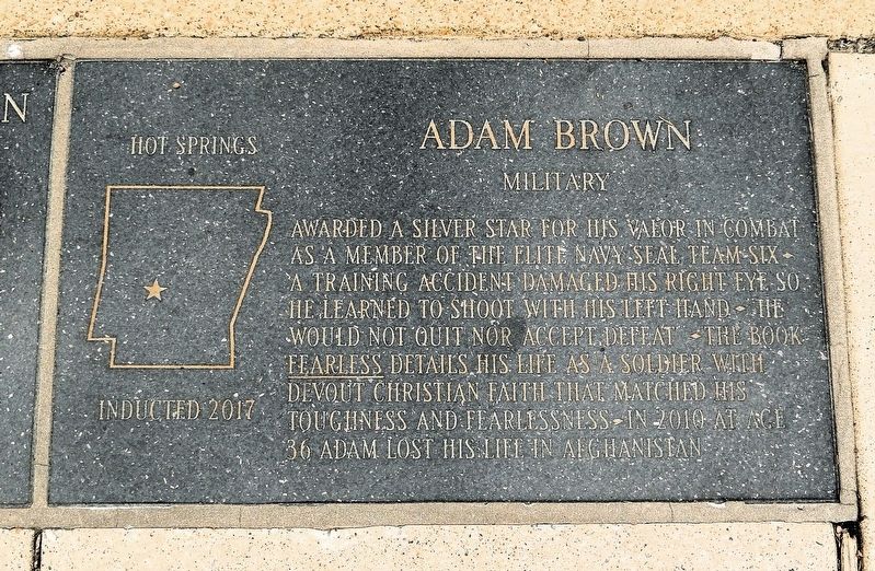 Adam Brown Marker image. Click for full size.