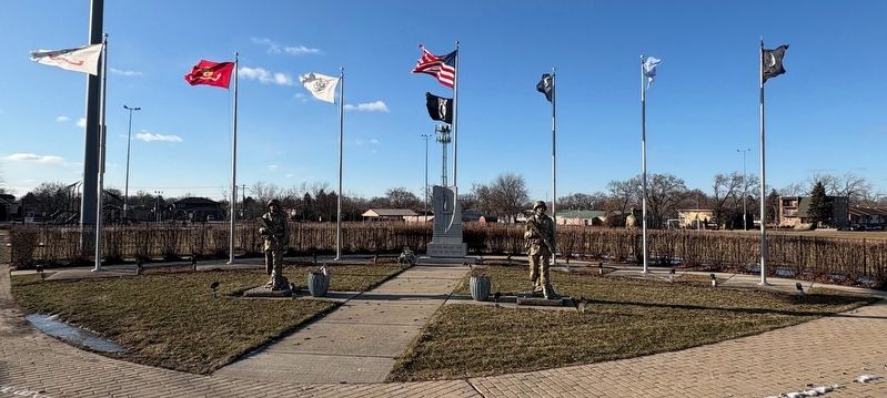 Veterans Memorial Marker image. Click for full size.