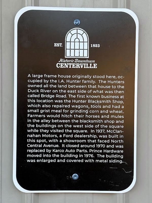 Prince Hardware Building marker image. Click for full size.