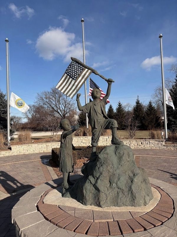 Veterans Memorial image. Click for full size.
