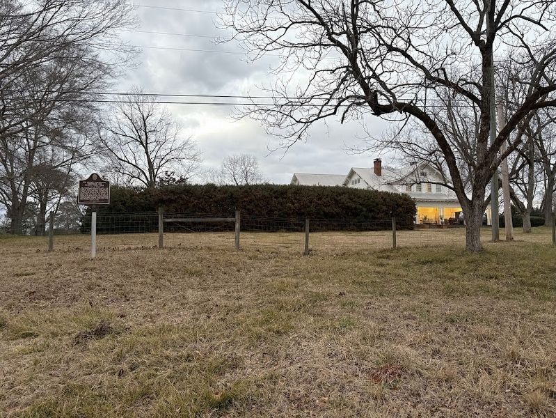 Oak Branch Fairgrounds, Racetrack and Branch Family Home marker image. Click for full size.