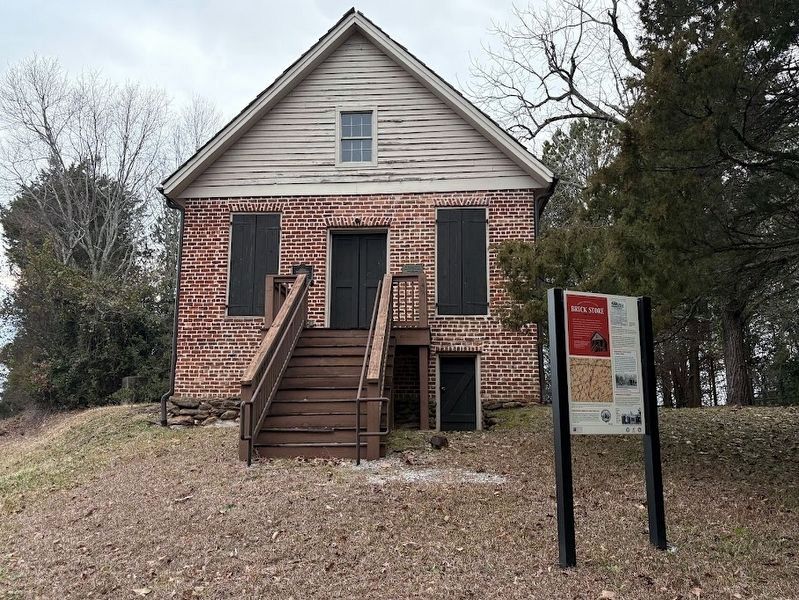 Brick Store Marker. Click for full size. Brick Store Marker image. Click for full size.
