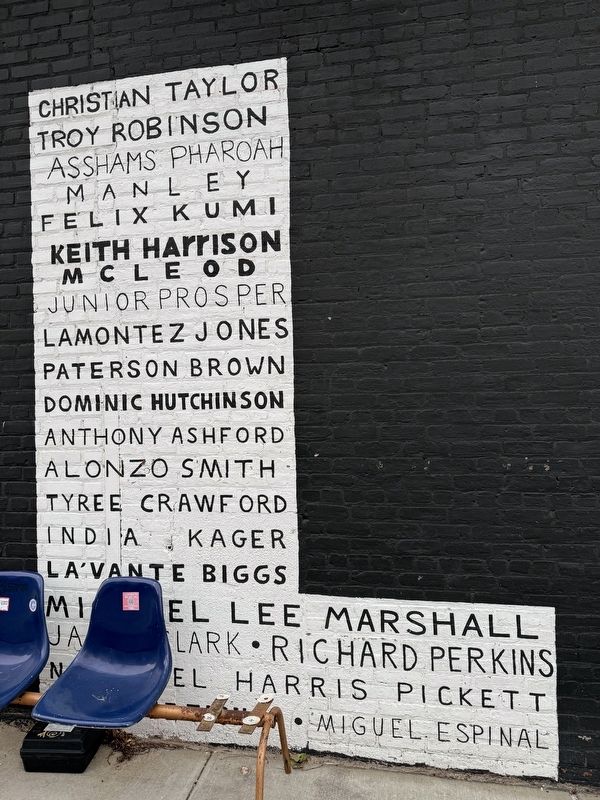 #SayTheirName Marker image. Click for full size.