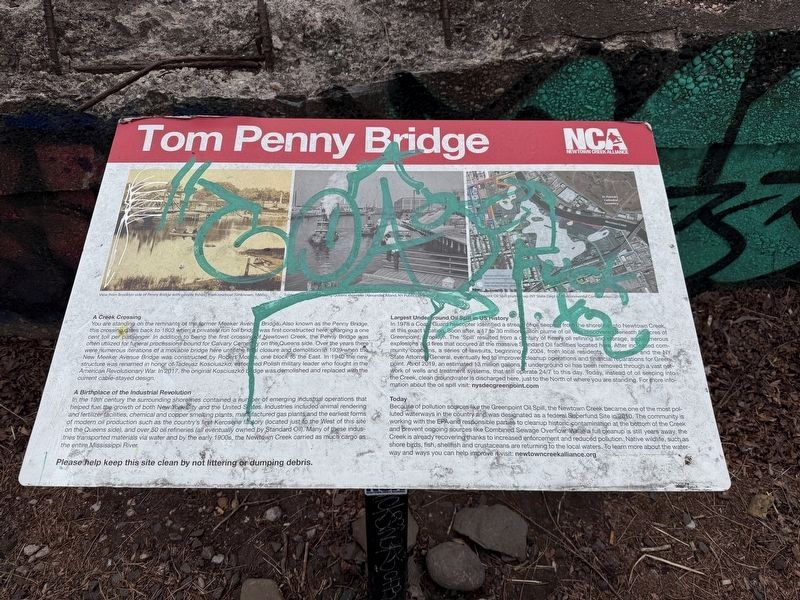 Tom Penny Bridge Marker image. Click for full size.