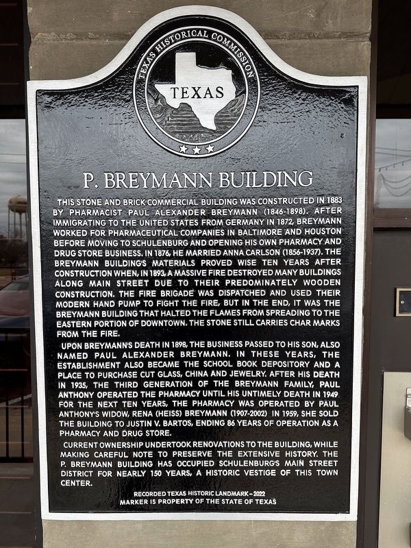 P. Breymann Building Marker image. Click for full size.