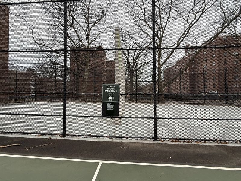Taurean Spears Basketball Courts Marker image. Click for full size.
