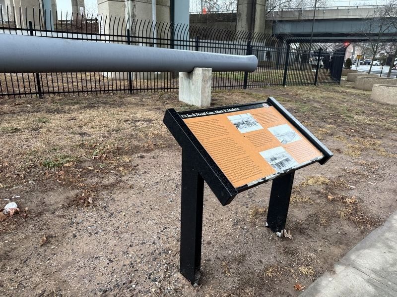 12-Inch Naval Gun, Mark V, Model 8 Marker image. Click for full size.