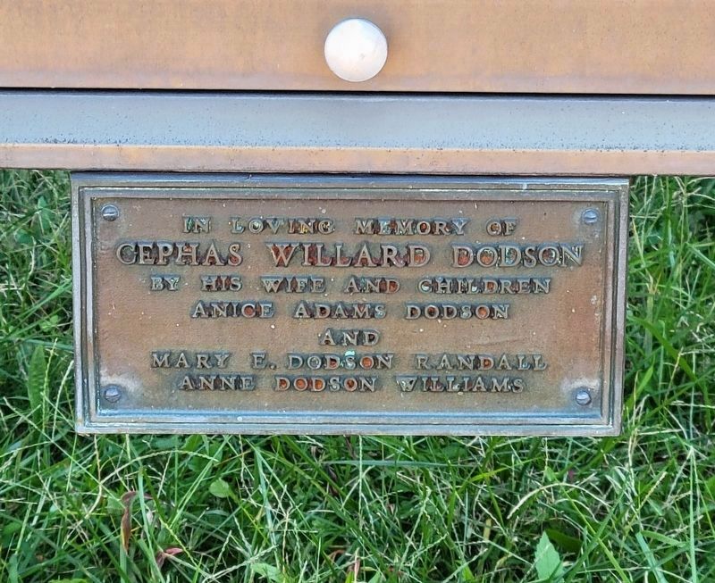 Main Street Methodist Church Bulletin Board Plaque. Click for full size. Main Street Methodist Church Bulletin Board Plaque image. Click for full size.