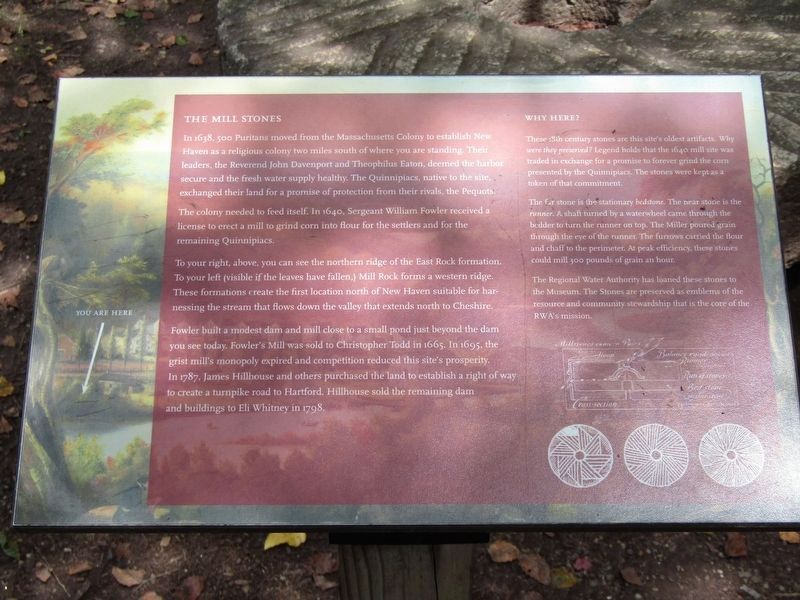 The Mill Stones Marker image. Click for full size.