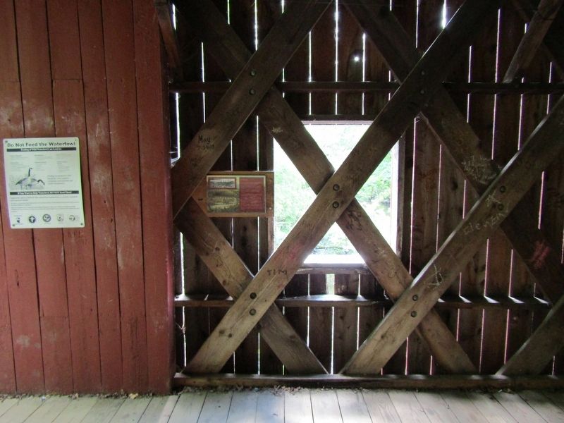 The Mill River Marker image. Click for full size.