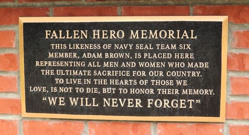 Fallen Hero Memorial Marker image. Click for full size.