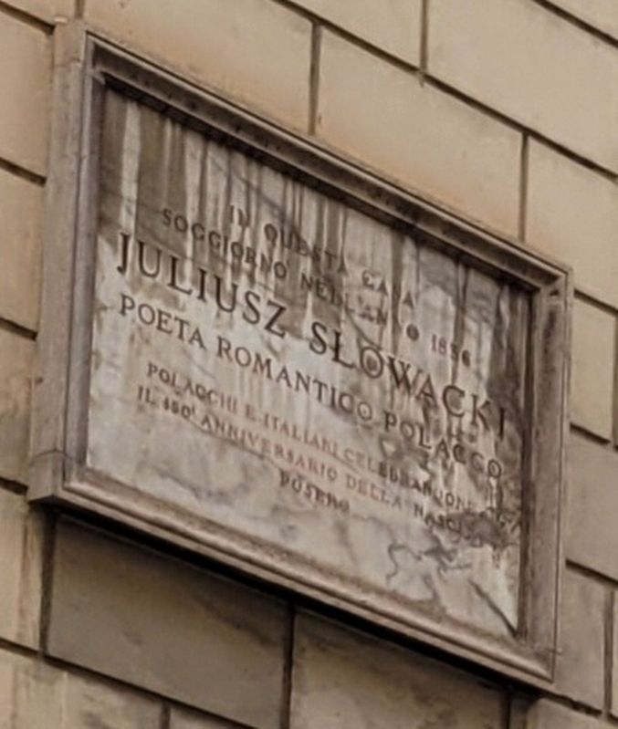 Juliusz Słowacki Marker image. Click for full size.