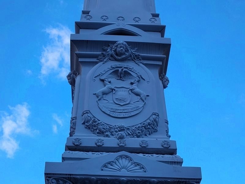 Kent County Civil War Monument & Fountain Top Middle side 2. Click for full size. Kent County Civil War Monument & Fountain Top Middle side 2 image. Click for full size.