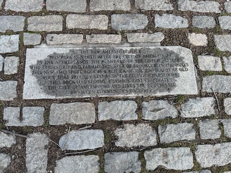 The New Amersfort Rock Marker. Click for full size. The New Amersfort Rock Marker image. Click for full size.